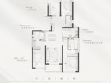 新湖明珠城三期_4室2厅3卫 建面195平米