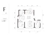 格调瑰丽花园_3室2厅2卫 建面148平米