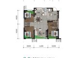 永同昌沈阳翡翠府_3室2厅1卫 建面103平米