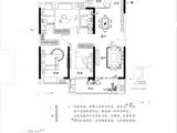 豪威御景湾_3室2厅2卫 建面120平米