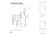 融创中心_3室2厅2卫 建面129平米