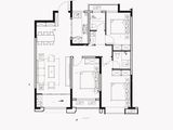 潍坊新都会_3室2厅2卫 建面120平米