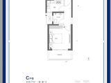 佳源名门橙邦_1室1厅1卫 建面39平米