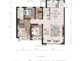 禧悦学府_3室2厅2卫 建面140平米