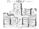 杨帆梧桐府_4室2厅3卫 建面185平米