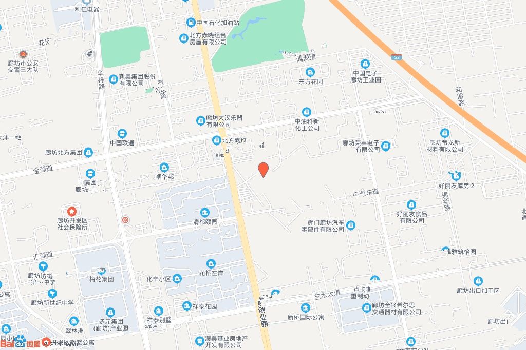 创业路以东、汇源道以北、化辛路以西地块