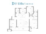 双子星城公园里_3室2厅2卫 建面110平米