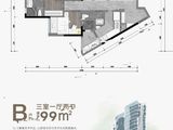 香港置地启元_3室1厅2卫 建面99平米