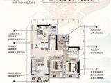 名城舜景府_2室2厅2卫 建面95平米