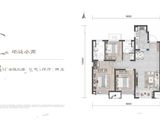 中国铁建滨海梧桐_3室2厅2卫 建面98平米