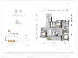 城投置地翡玥蘭庭_4室2厅3卫 建面168平米