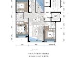 中益悦江之光_4室2厅2卫 建面105平米