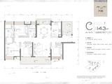 天傲花园_4室2厅2卫 建面143平米