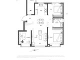 天保意境芳华_3室2厅1卫 建面95平米