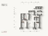 保利天玺_3室2厅2卫 建面123平米