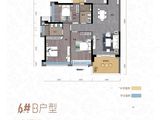 大中城市花园_4室2厅2卫 建面124平米