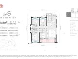 万科公园5号_4室2厅2卫 建面143平米