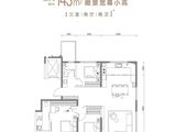 中交海河玺_3室2厅2卫 建面143平米