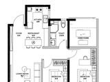 金融街融府_2室2厅1卫 建面89平米